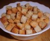 Как приготовить хлебные крутоны с сыром и зеленью? Как приготовить хлебные крутоны с сыром и зеленью?