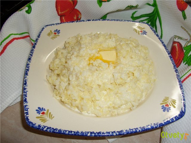Как варить рисовую молочную кашу?